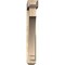 Ekena Millwork Imperial Craftsman Rough Sawn Bracket w/ Offset Brace, Douglas Fir, 6"W x 34"D x 40"H BKT0604X34X40IMP04RDF - alternate 2